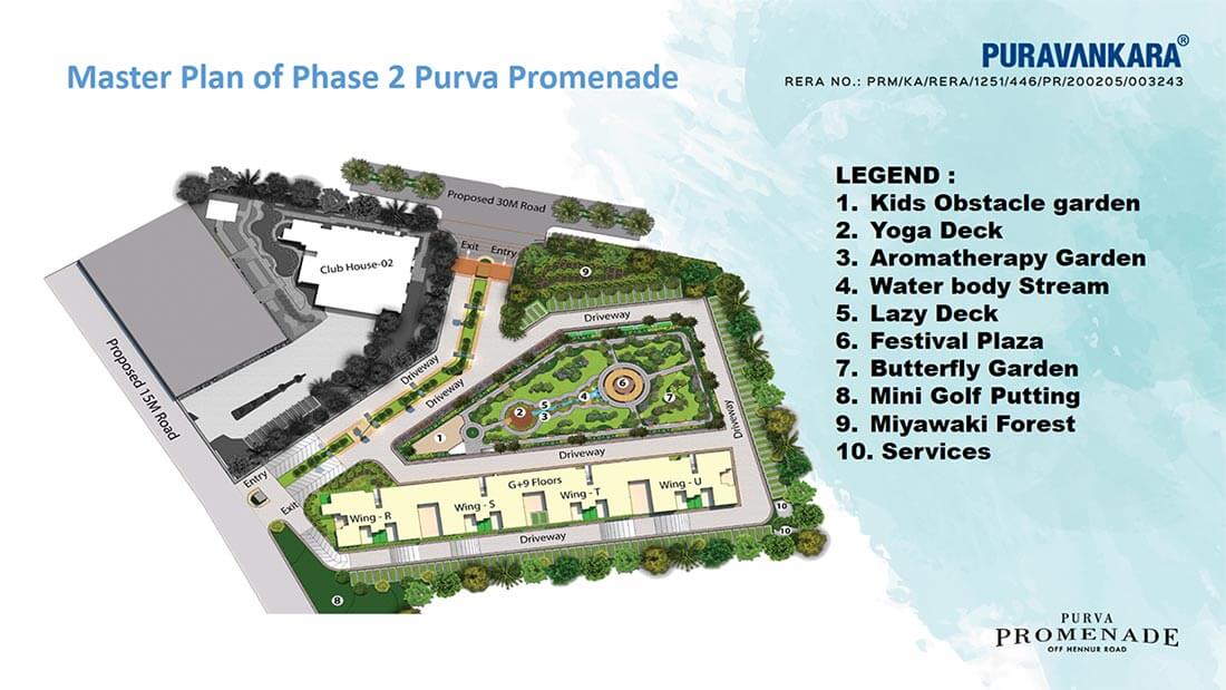 PURVA PROMENADE 3BHK